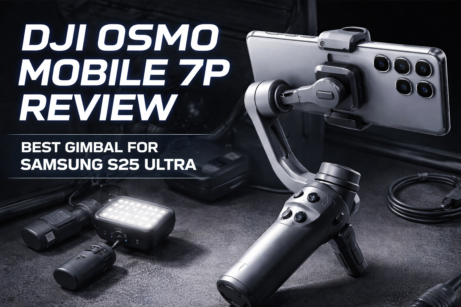 You are currently viewing DJI Osmo Mobile 7P Review (2025) – Tech + Detailed (With Samsung S25 Ultra Compatibility)